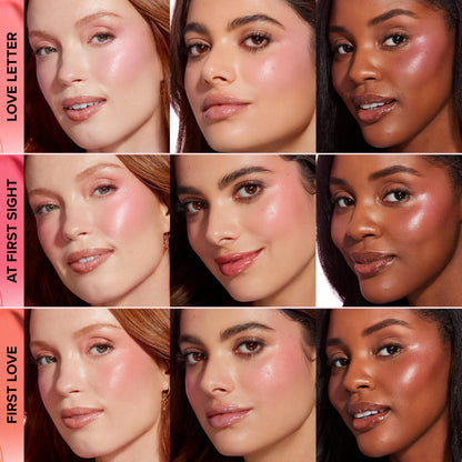 Too Faced Love Flush Blush Glowing Liquid Blush | Liquid Blush, Blendable, Luminous Blush that leaves a Flush of Color | Layer over makeup or wear alone for a natural look, Head Over Heels, 0.20 Fl Oz