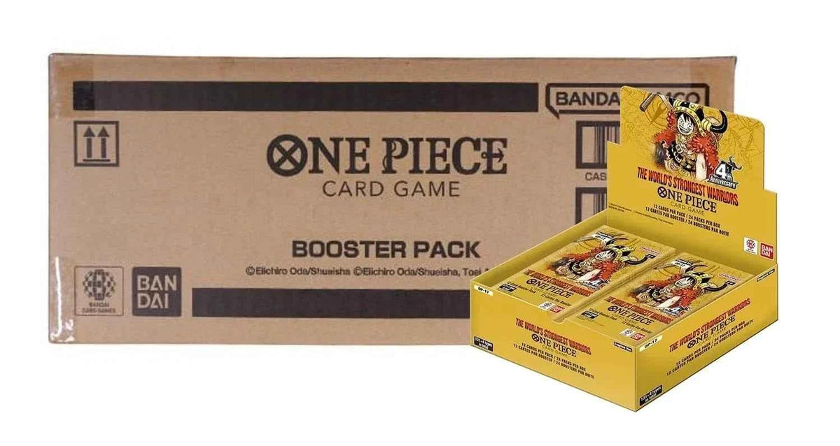 SEALED CASE! 12x One Piece: The World's Strongest Warriors (OP-17) Booster Box